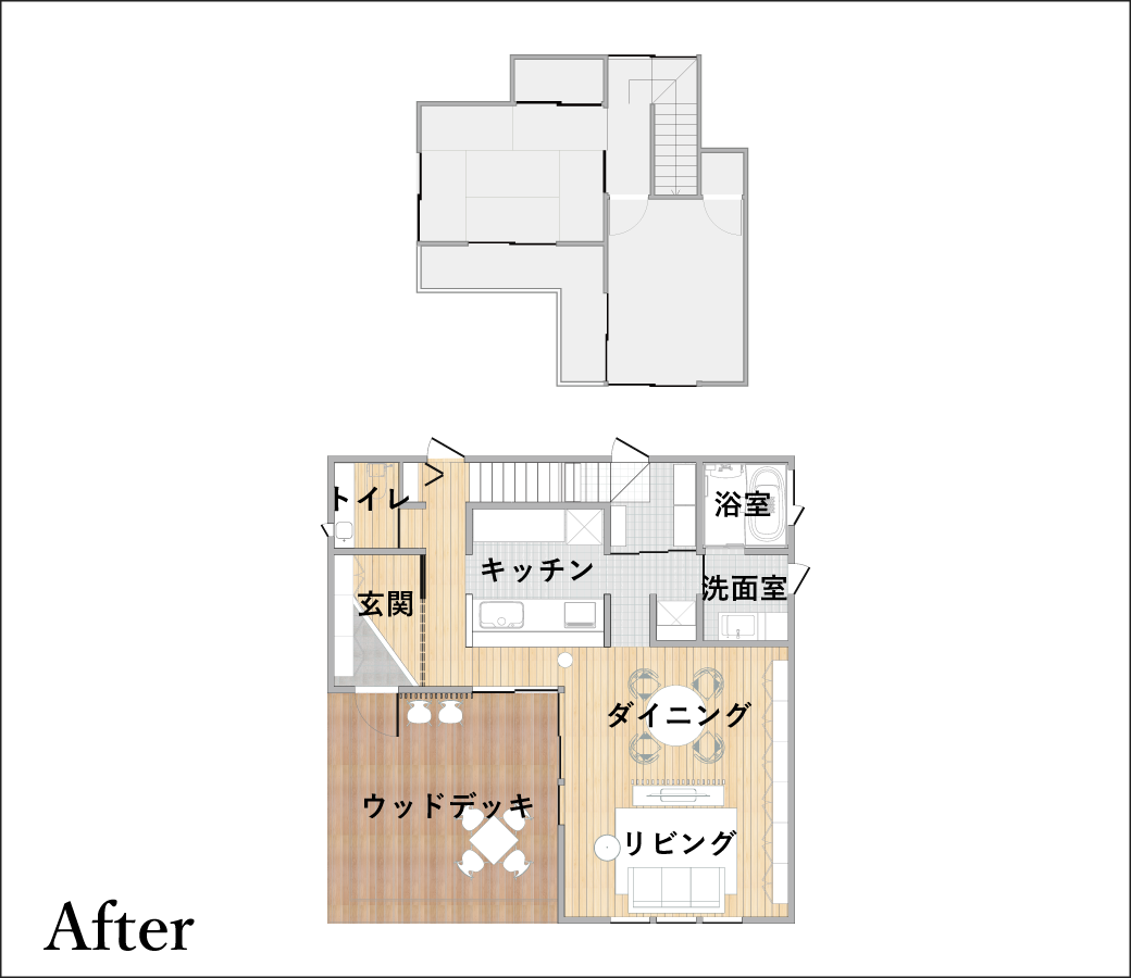 宮城県仙台市 全面リフォーム施工事例 間取り After