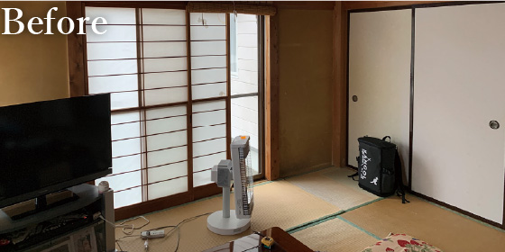 福島県本宮市 LDKリフォーム施工事例 Before