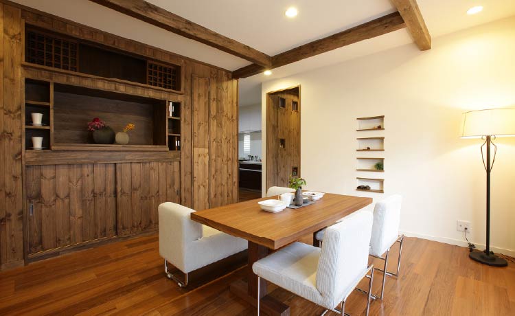 二世帯住宅リフォーム施工事例 共有型タイプ