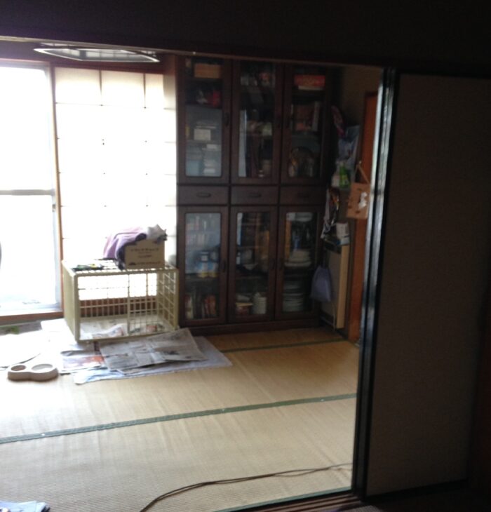 リフォーム施工事例：フルリフォーム　古民家風マンション Before