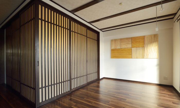 リフォーム施工事例：フルリフォーム　古民家風マンション