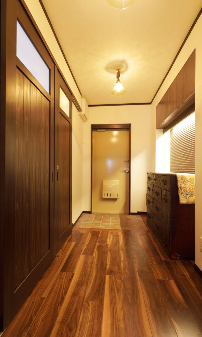 リフォーム施工事例：フルリフォーム　古民家風マンション