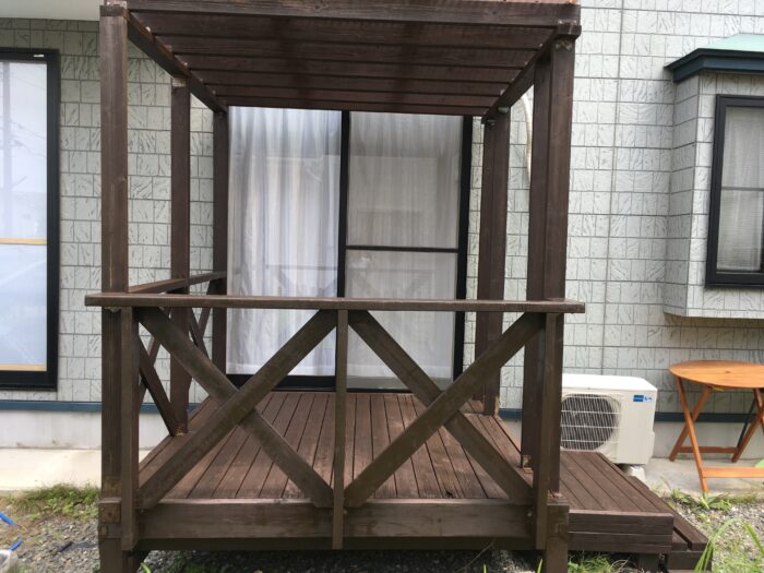 宇都宮市　ウッドデッキ