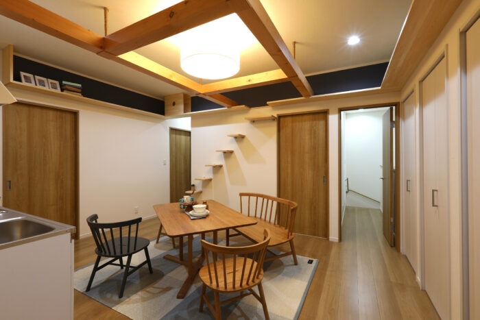 リフォーム施工事例:宇都宮市 リフォームでキャットウォークのあるセカンドリビングを