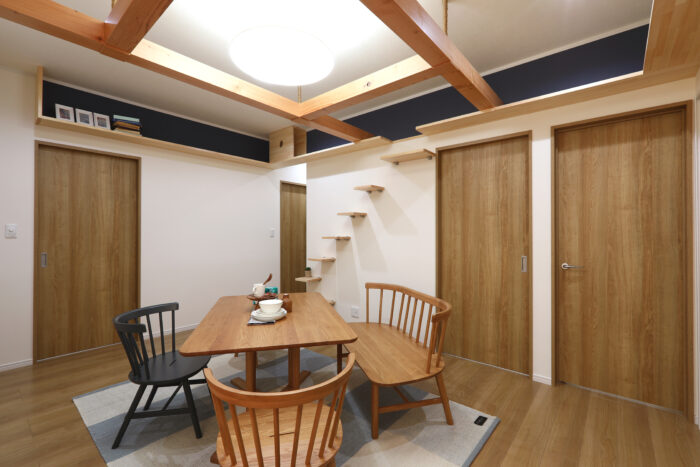 リフォーム施工事例:宇都宮市 リフォームでキャットウォークのあるセカンドリビングを