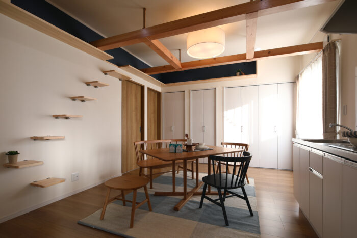 リフォーム施工事例:宇都宮市 リフォームでキャットウォークのあるセカンドリビングを