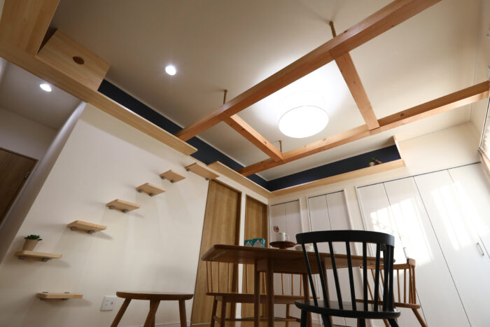 リフォーム施工事例:宇都宮市 リフォームでキャットウォークのあるセカンドリビングを