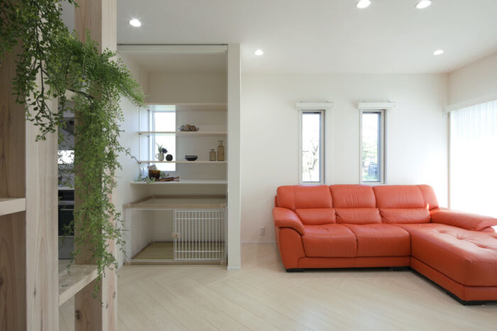 リフォーム施工事例：宇都宮市　愛犬と暮らすホワイトハウス