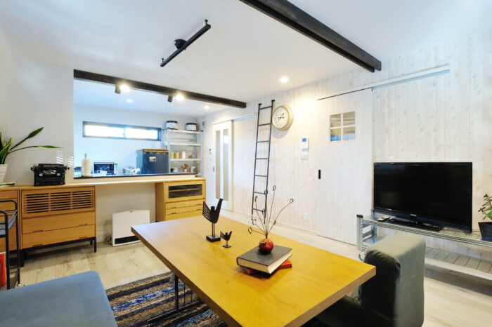 リフォーム施工事例：フルリフォーム　こだわりのつまったヴィンテージハウス