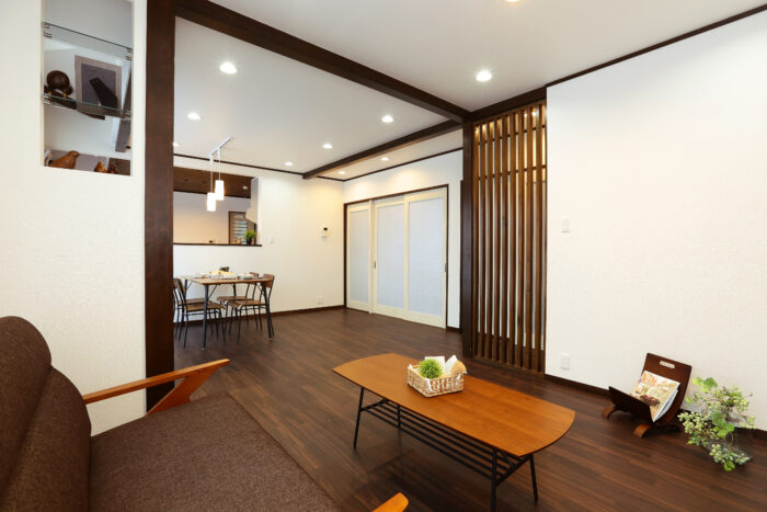 リフォーム施工事例：LDKリフォーム　個人時間を過ごす家