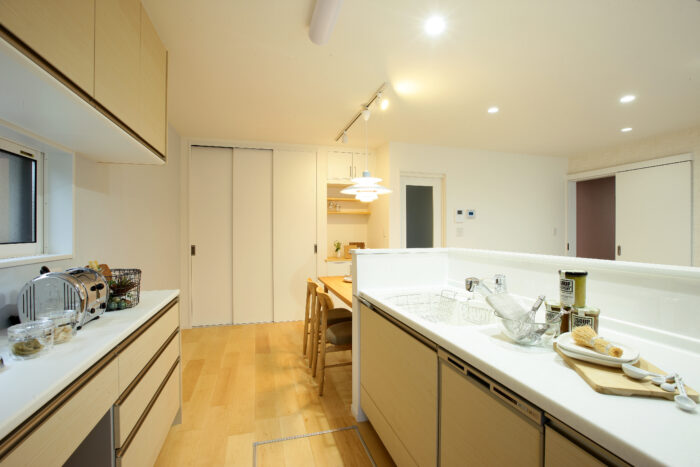 リフォーム施工事例：フルリフォーム　おだやかに暮らす　開放的なLDK