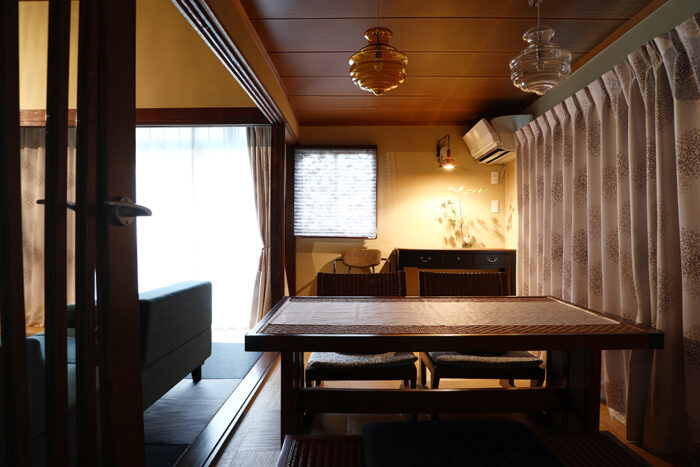 リフォーム施工事例：LDKリフォーム　レトロな素材を感じる暮らし