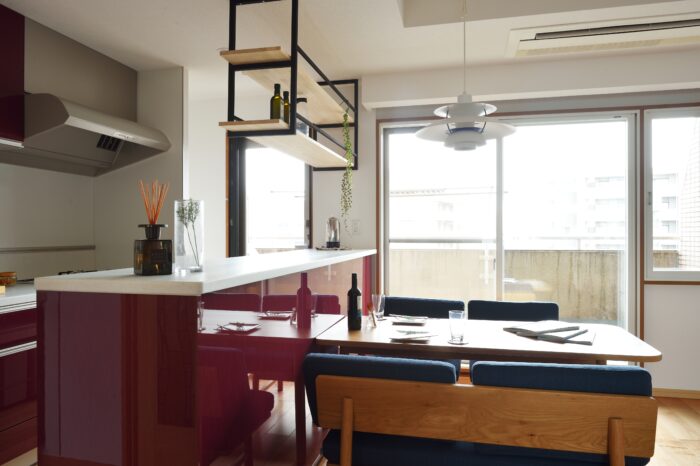 リフォーム施工事例：フルリフォーム　光を取り込むメゾネットマンション