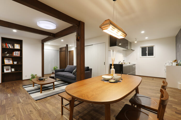 リフォーム施工事例：LDKリフォーム　世代を越えて住み継ぐ家