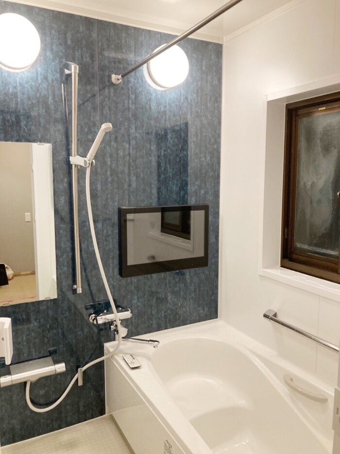 リフォーム施工事例：長風呂がしたくなるお風呂リフォーム