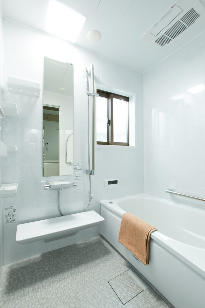 リフォーム施工事例：ゆったりくつろげる清潔感のあるお風呂へリフォーム