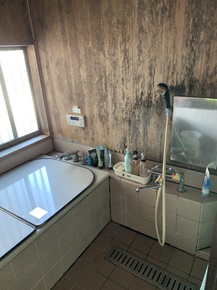 リフォーム施工事例：快適な浴室へリフォーム Before