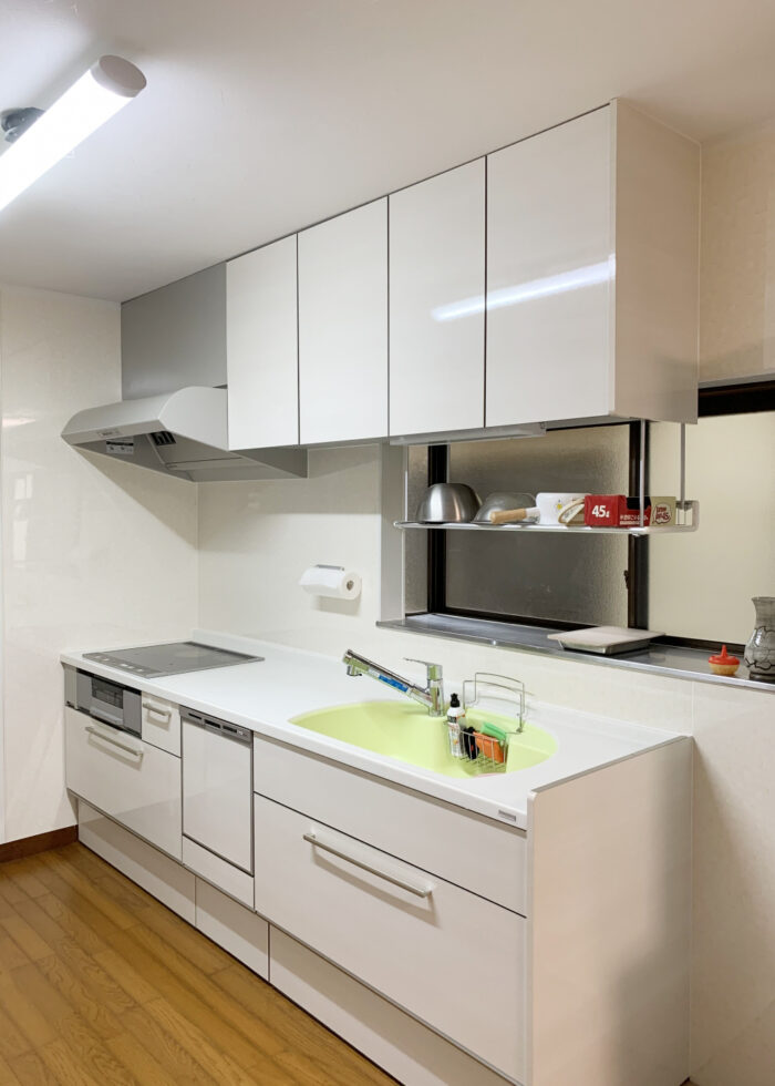 リフォーム施工事例：宇都宮市　片づけラクラク爽やかキッチンリフォーム