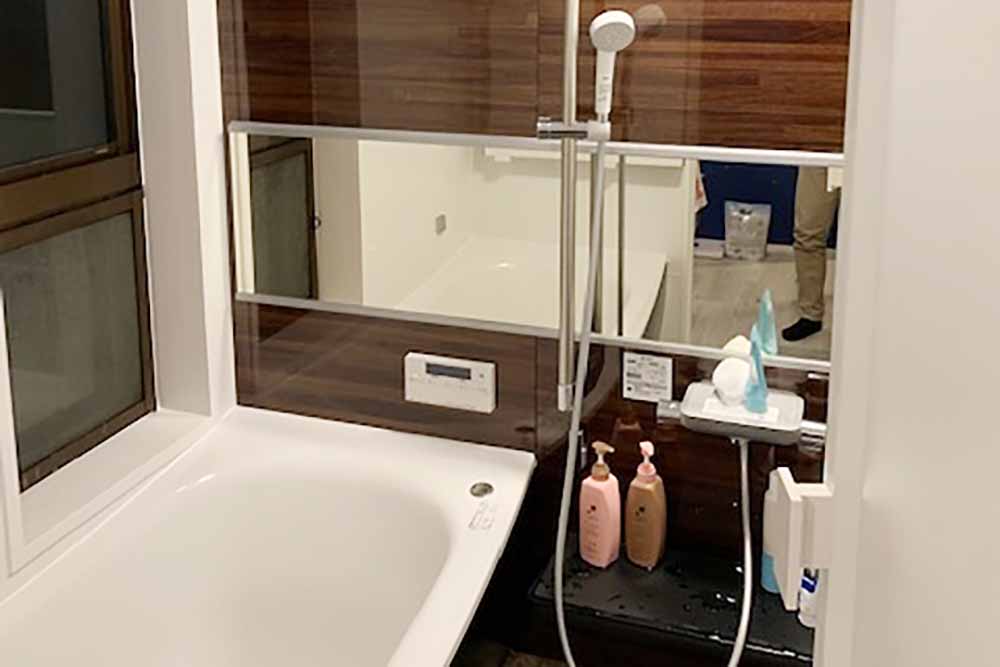 リフォーム施工事例：宇都宮市　高級感のある浴室リフォーム