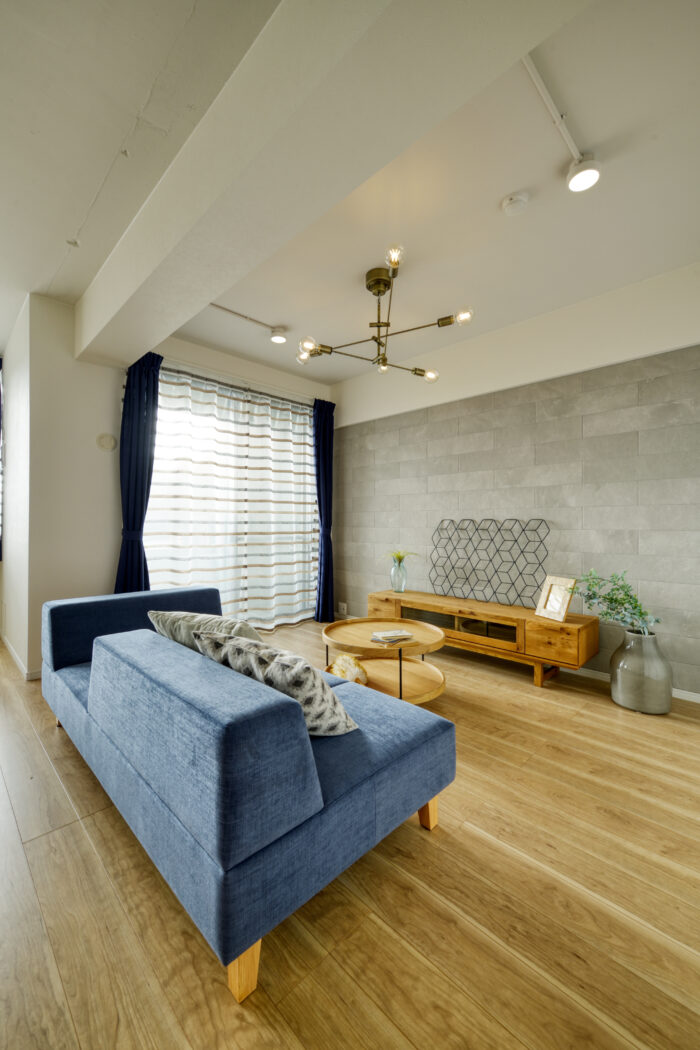 リフォーム施工事例：LDKリフォーム　穏やかな時間流れる清潔感のあるシンプルフレンチ