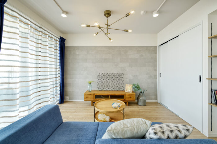 リフォーム施工事例：LDKリフォーム　穏やかな時間流れる清潔感のあるシンプルフレンチ