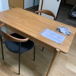 オノヤ 宇都宮宝木リフォームショールーム ブログ「ダイニングテーブル、チェア納品」