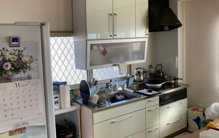 リフォーム施工事例：スローに使えるキッチンへリフォーム Before