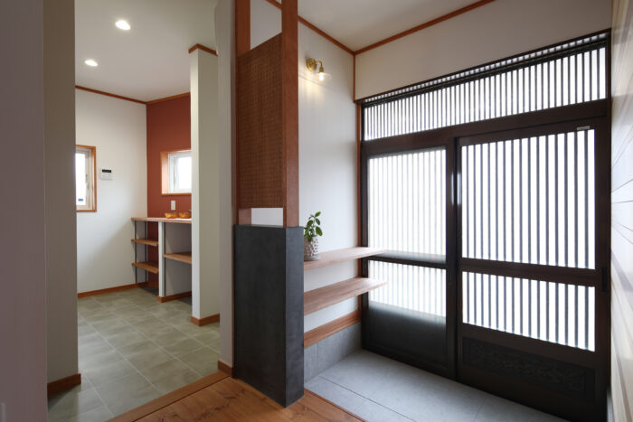 リフォーム施工事例：フルリフォーム　飴色が映える家