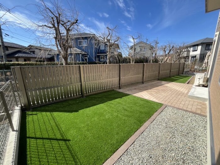 リフォーム施工事例:子どもとの遊びが広がる庭へエクステリアリフォーム