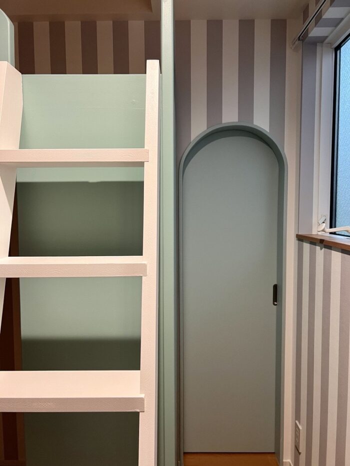 リフォーム施工事例：ロフトベッドのある子ども部屋へ内装リフォーム