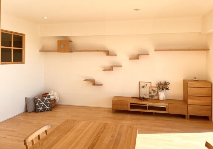 リフォーム施工事例:愛猫と快適に暮らすLDKリフォーム