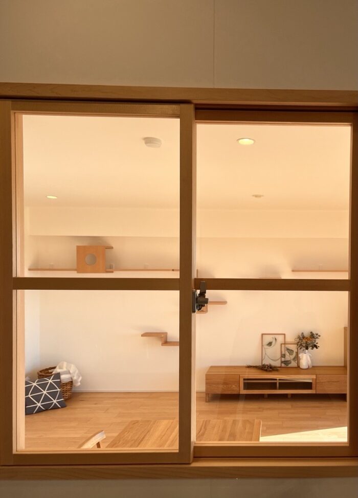 リフォーム施工事例:愛猫と快適に暮らすLDKリフォーム