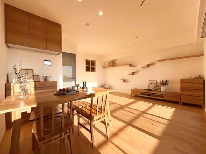 リフォーム施工事例:愛猫と快適に暮らすLDKリフォーム