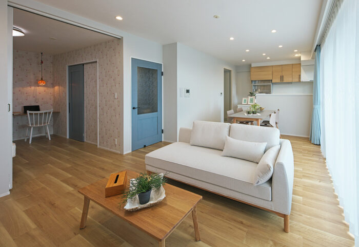 リフォーム施工事例：宇都宮市　好きなものに囲まれたやわらかな雰囲気を感じる住まい