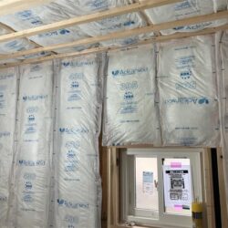オノヤ 宇都宮宝木リフォームショールーム ブログ「宇都宮市リフォーム工事中　壁断熱材施工風景」