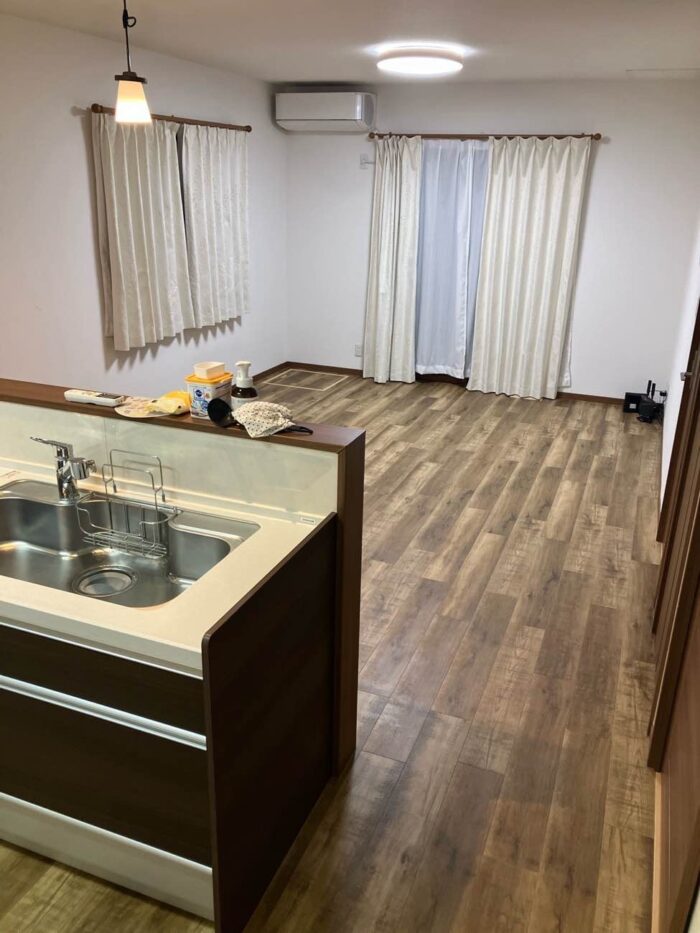 オノヤ 宇都宮宝木リフォームショールーム ブログ「宇都宮市のリフォーム工事　フロアタイル工事」