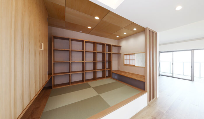 リフォーム施工事例:宇都宮市 家族寄り添う小上がりのある暮らし